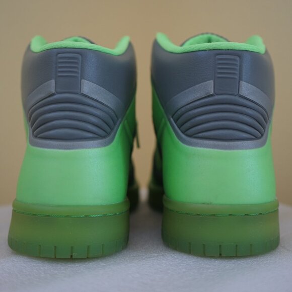 Rare 2012 Nike iD Dunk High HyperFuse Green 488098-991 Men’s Size: 9 Sneakers - Picture 10 of 16